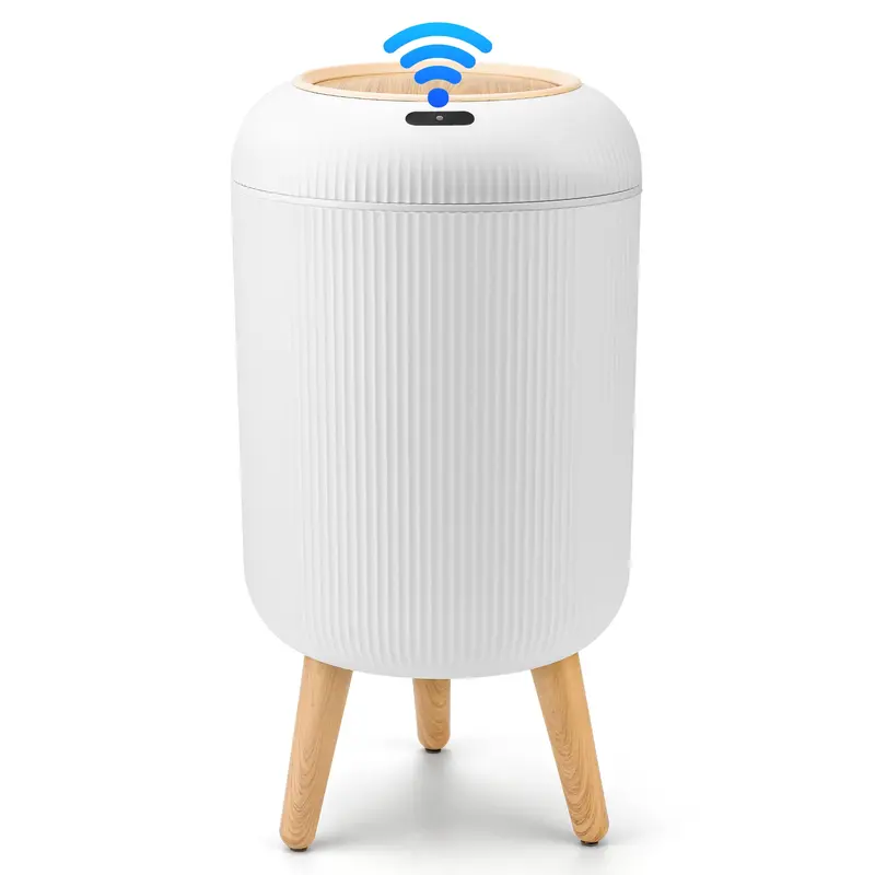 Smart Touchless Trash Can – Waterproof Automatic Motion Sensor Waste Bin for Bathroom & Office