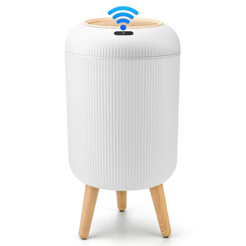 Smart Touchless Trash Can – Waterproof Automatic Motion Sensor Waste Bin for Bathroom & Office